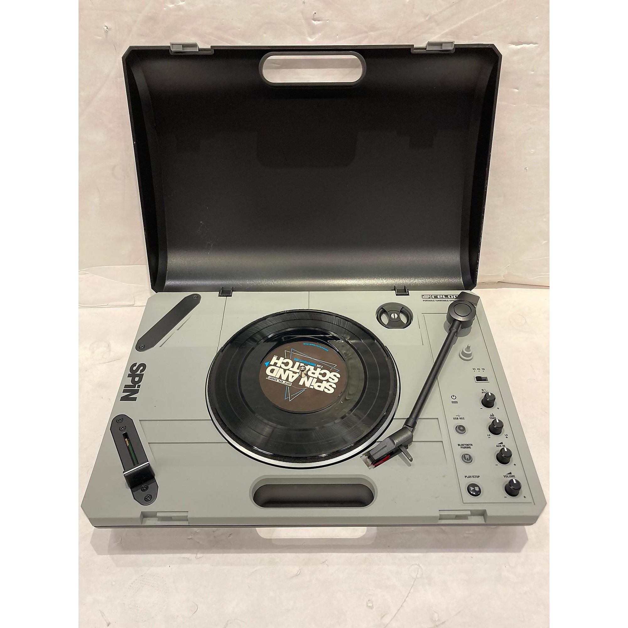 Reloop SPIN Portable DJ Turntable with Headphones