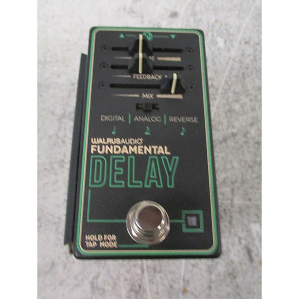 Used Walrus Audio FUNDAMENTAL DELAY Effect Pedal | Guitar Center