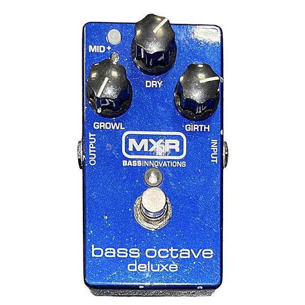 Used MXR M288 Bass Octave Deluxe Bass Effect Pedal | Guitar Center