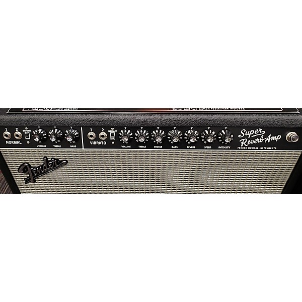 Used Fender Super Reverb 4x10 Tube Guitar Combo Amp