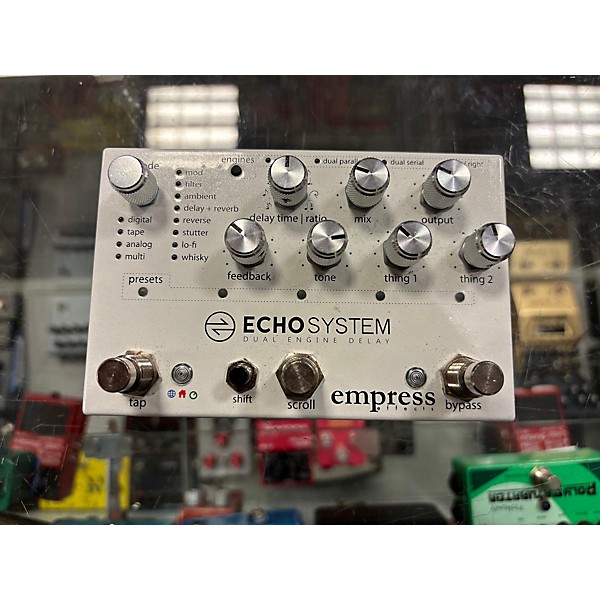 Used Empress Effects ECHOSYSTEM DUAL ENGINE DELAY Effect Pedal