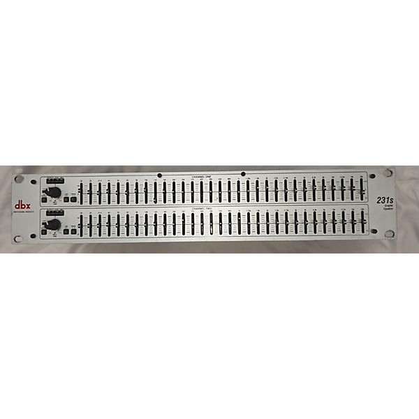Used dbx 231s Dual Channel 31-Band Graphic Equalizer | Guitar Center