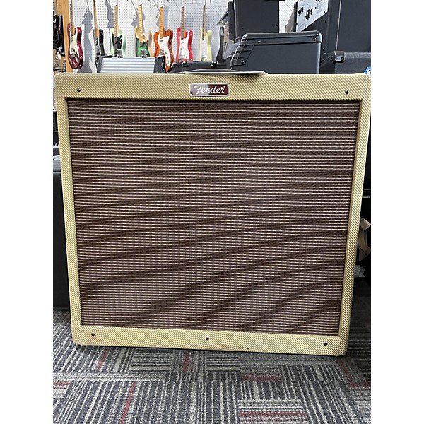 Used Fender Blues Deville 60W 4x10 Tweed Tube Guitar Combo Amp