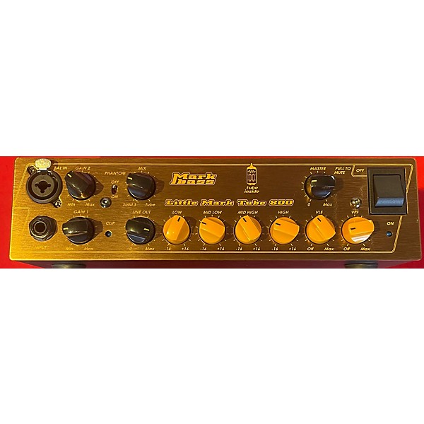 Used Markbass Little Mark Tube 800 Tube Bass Amp Head Guitar Center
