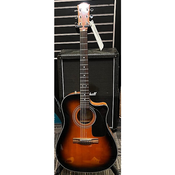 Used Fender CD60CE Dreadnought Acoustic Electric Guitar 2 Color