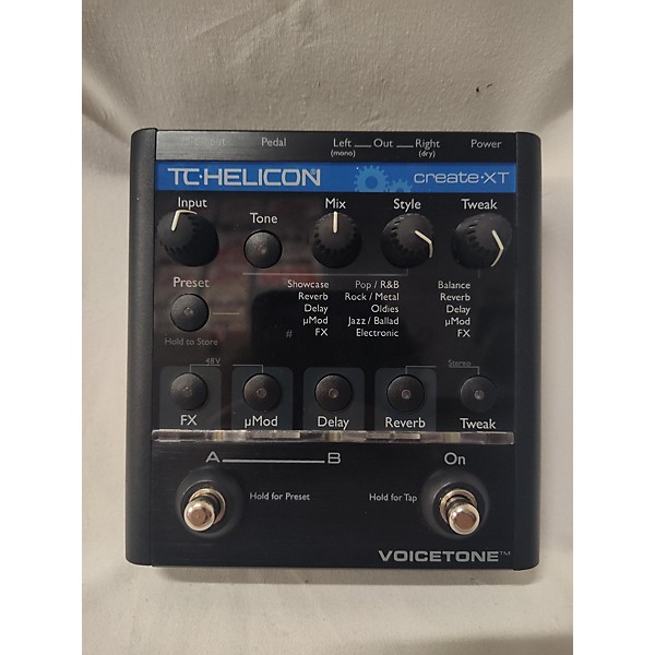 Used TC-Helicon Voicetone Create XT Effect Processor | Guitar Center