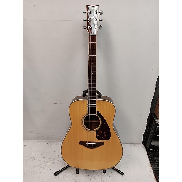 Used Yamaha FG730S Acoustic Guitar Natural | Guitar Center