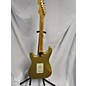 Used Fender Used 2004 Fender 50th Anniversary American Stratocaster Gold Solid Body Electric Guitar