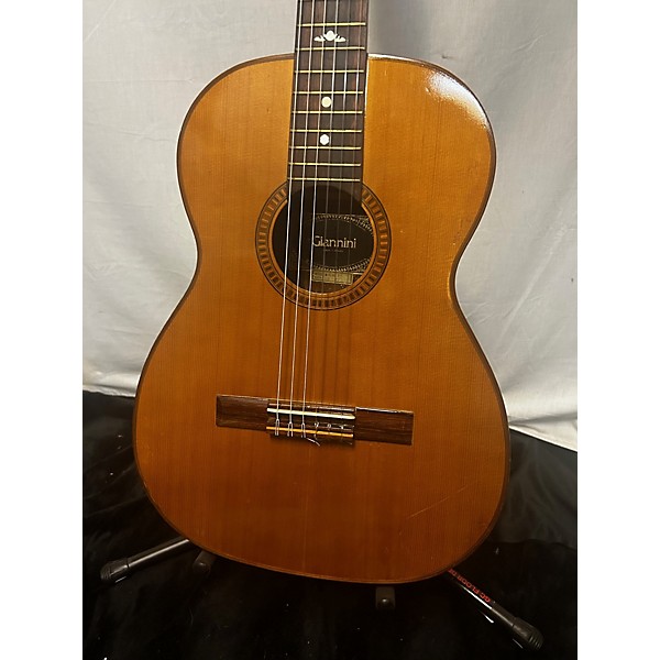 Used Giannini 1977 AWN21 Classical Acoustic Guitar Natural | Guitar Center