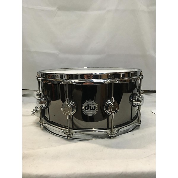 Used DW 14X6.5 Collector Series Black Nickel Over Brass Drum