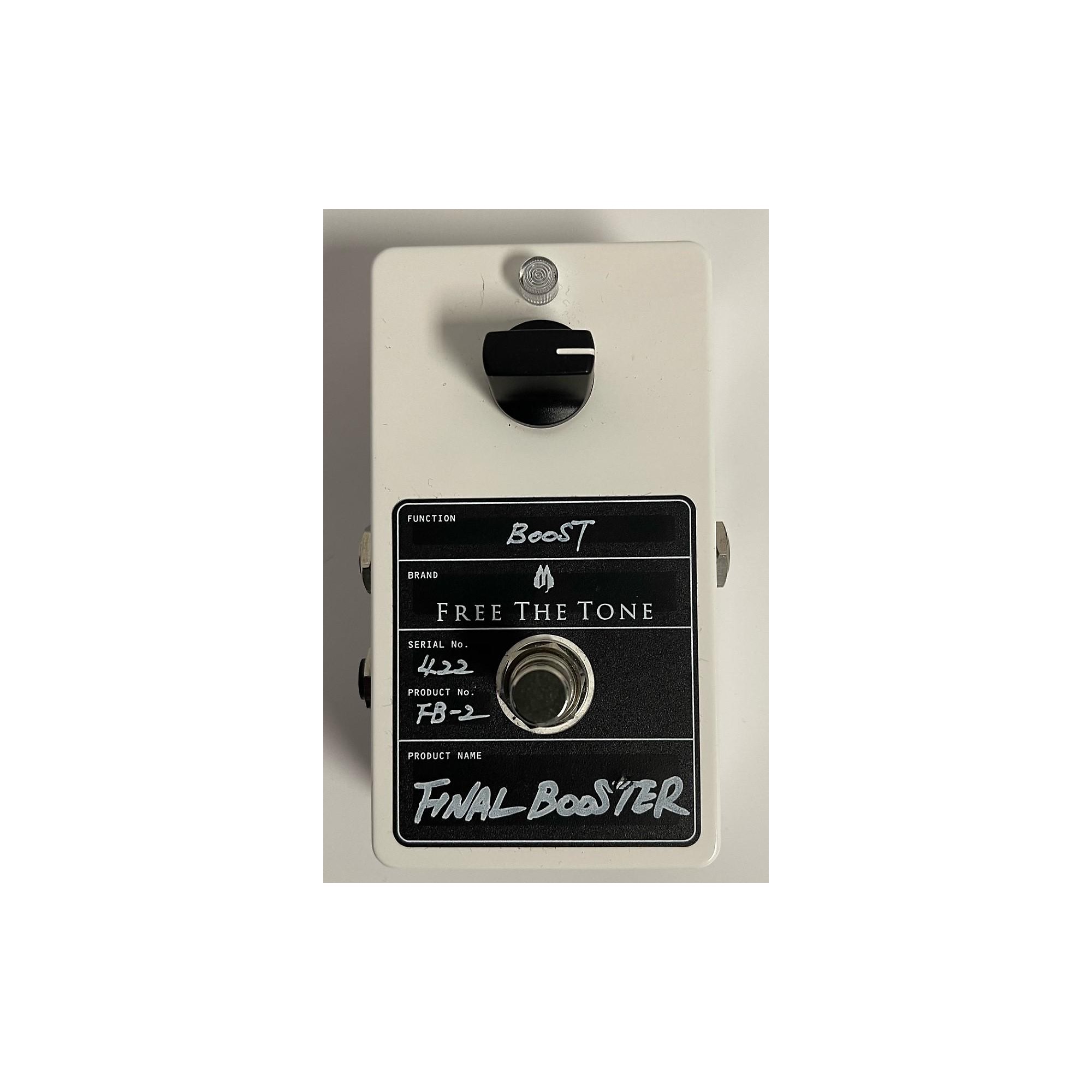 Used Used Free The Tone Final Booster Effect Pedal