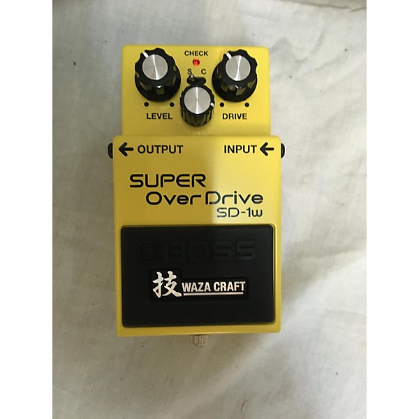 Used BOSS SD1W Super Overdrive Waza Craft Effect Pedal | Guitar Center