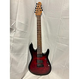 Used Sterling by Music Man Used Sterling By Music Man Jason Richardson Signature 7-string Trans Crimson Red Solid Body Ele...