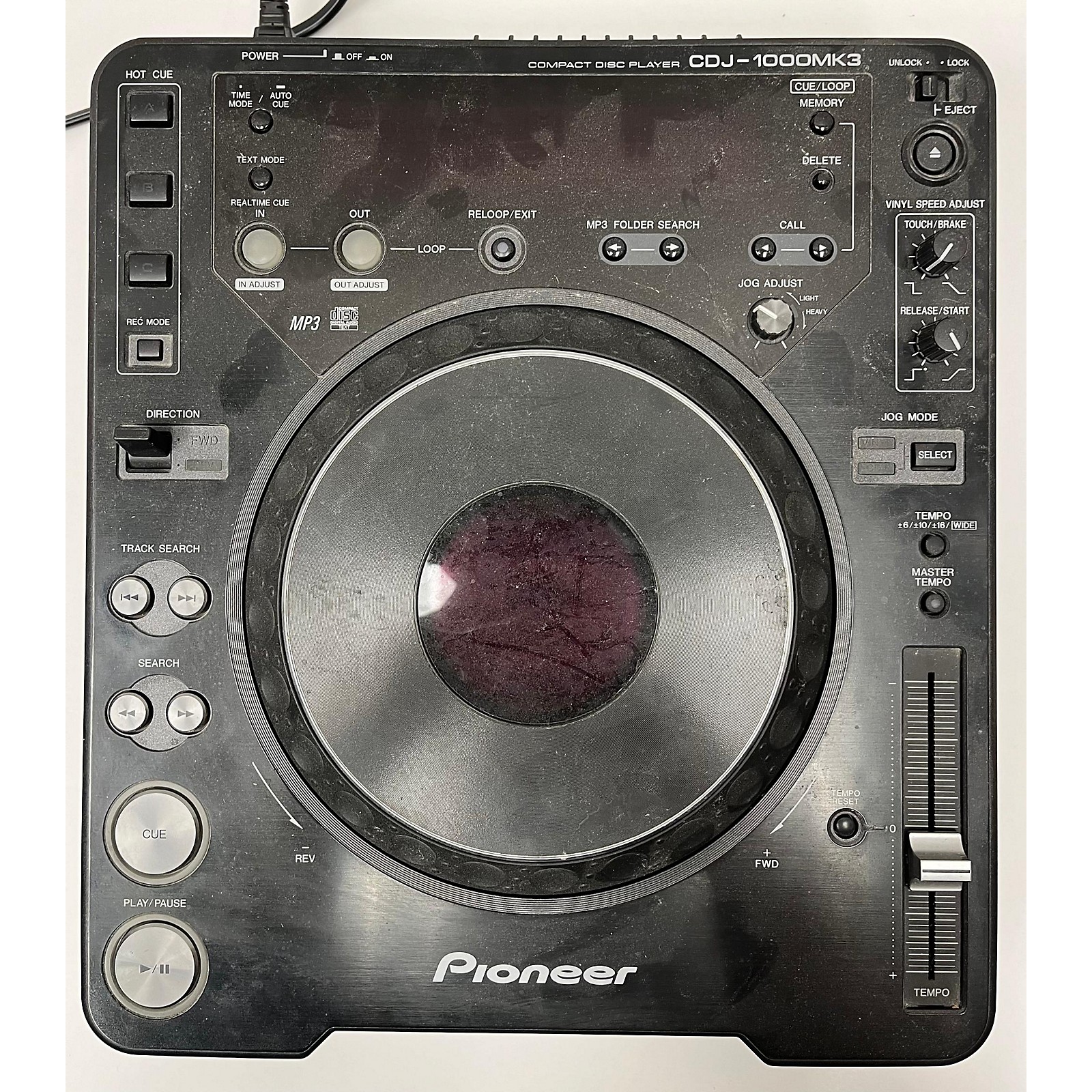 Used Pioneer DJ CDJ1000MK3 DJ Player | Guitar Center