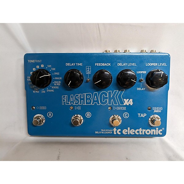 Used TC Electronic Flashback X4 Delay And Looper Effect Pedal