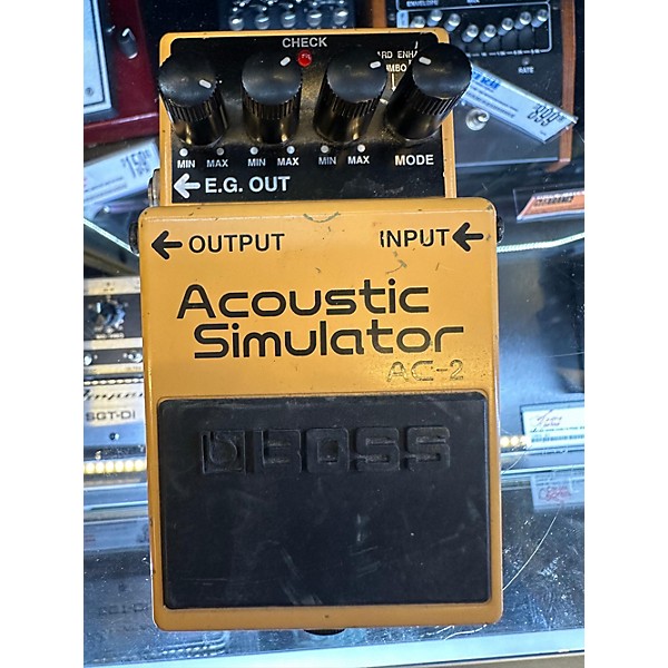 Used BOSS AC2 Acoustic Simulator Effect Pedal | Guitar Center