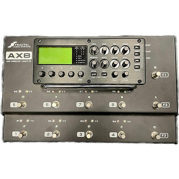 Used Fractal Audio AX8 AMP MODELER + MULTI FX Effect Processor