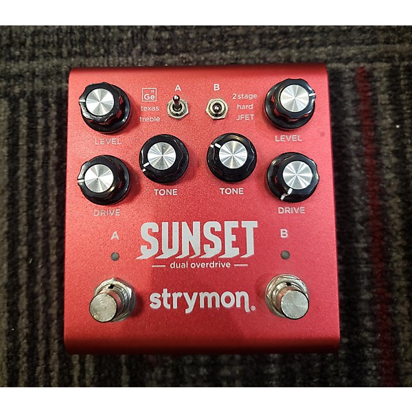 Used Strymon Sunset Overdrive Effect Pedal Guitar Center