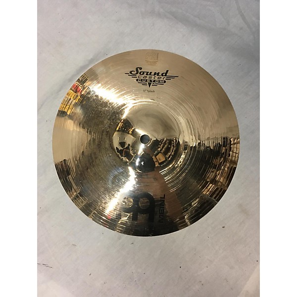 Used MEINL 10in Sound Caster Splash Cymbal