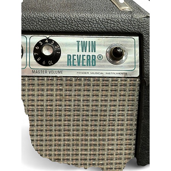 Vintage 1977 Fender Twin Reverb Master Volume Tube Guitar Combo Amp