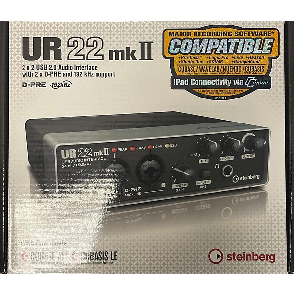 Used Steinberg UR22MKII Audio Interface