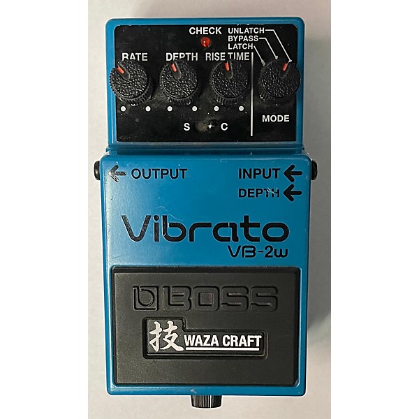 Used BOSS VB-2W VIBRATO Effect Pedal | Guitar Center