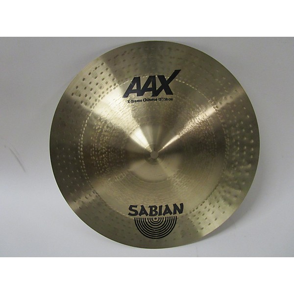 Used SABIAN 15in AAX Xtreme Chinese Brilliant Cymbal