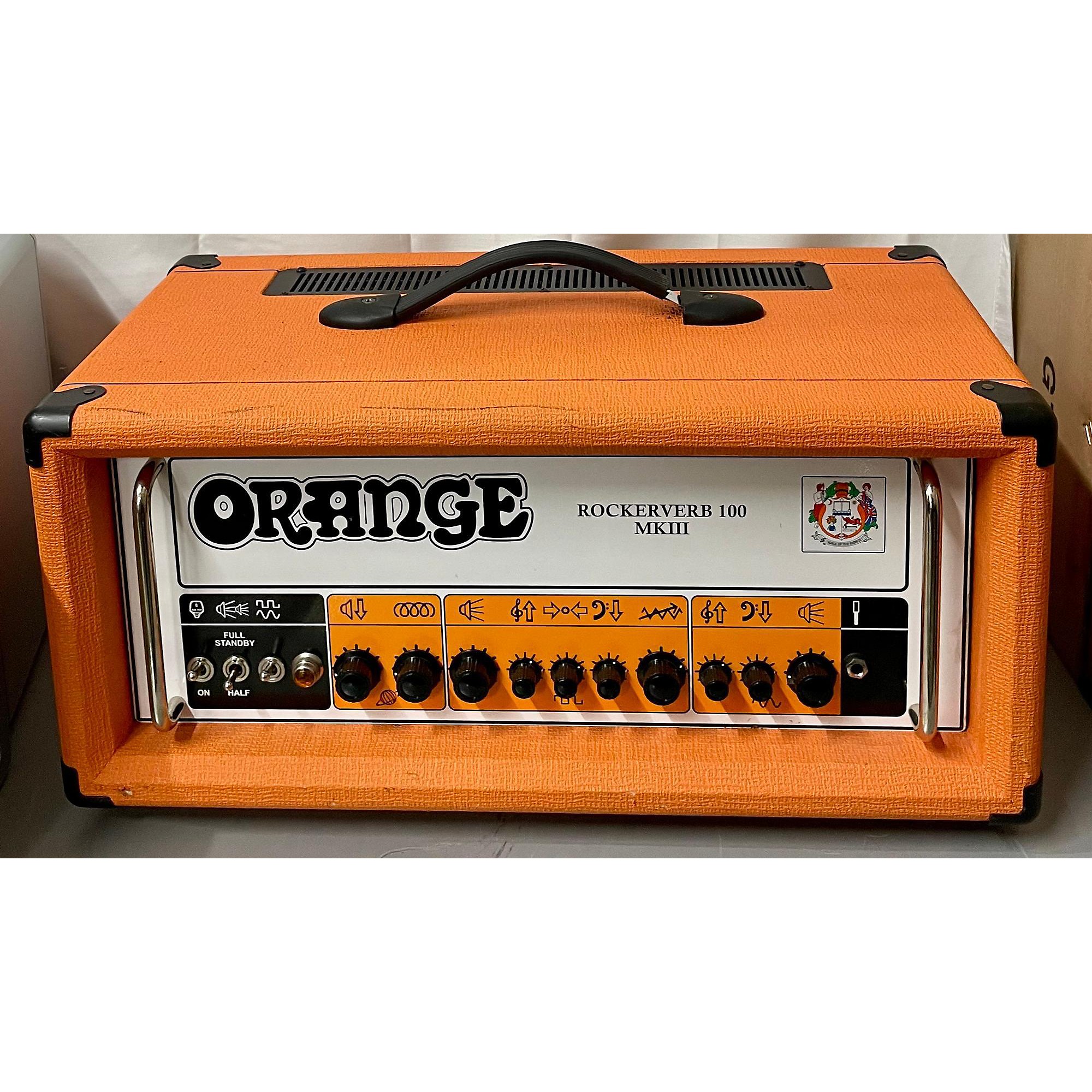 Used Orange Amplifiers Rockerverb 100H MKIII Tube Guitar Amp 