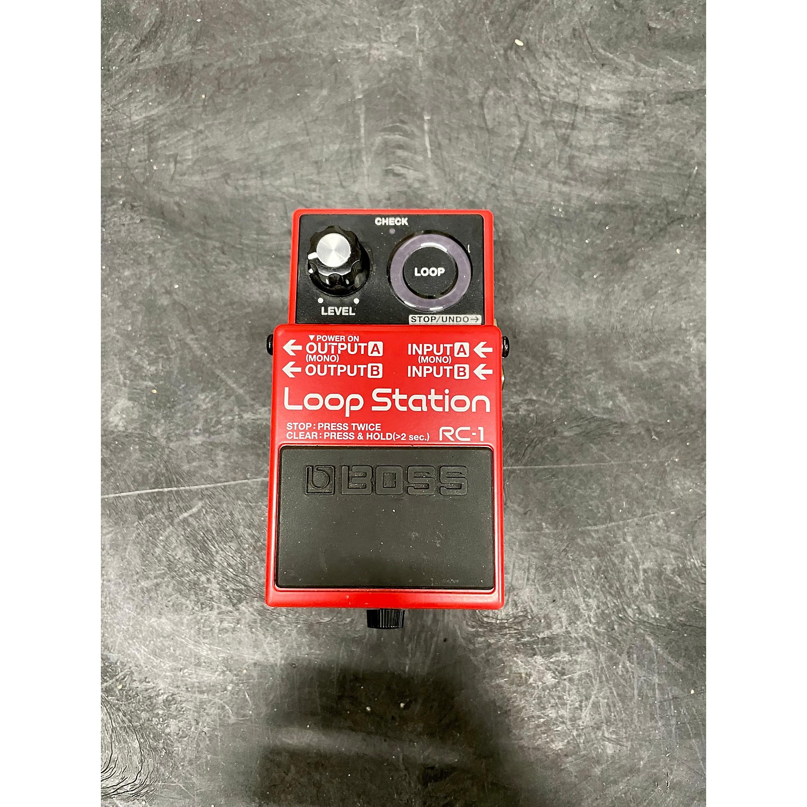 Used BOSS RC1 Loop Station Pedal Guitar Center