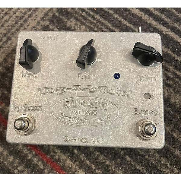 Used Cusack Tapawhirl Tap Tremolo Effect Pedal