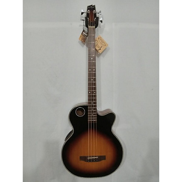 Used Boulder Creek EBRI-TB4 ELECTRIC Acoustic Bass Guitar