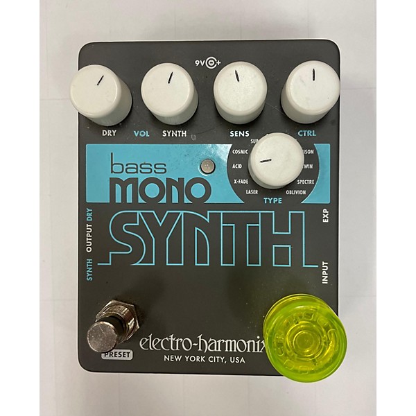 Used Electro-Harmonix Bass Micro Synth Bass Effect Pedal | Guitar