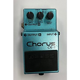 Used BOSS 1980s CE3 Chorus Effect Pedal