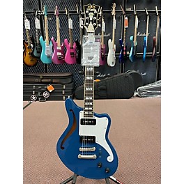 Used D'Angelico Used D'Angelico DELUXE BEDFORD SS/P90 Blue Hollow Body Electric Guitar