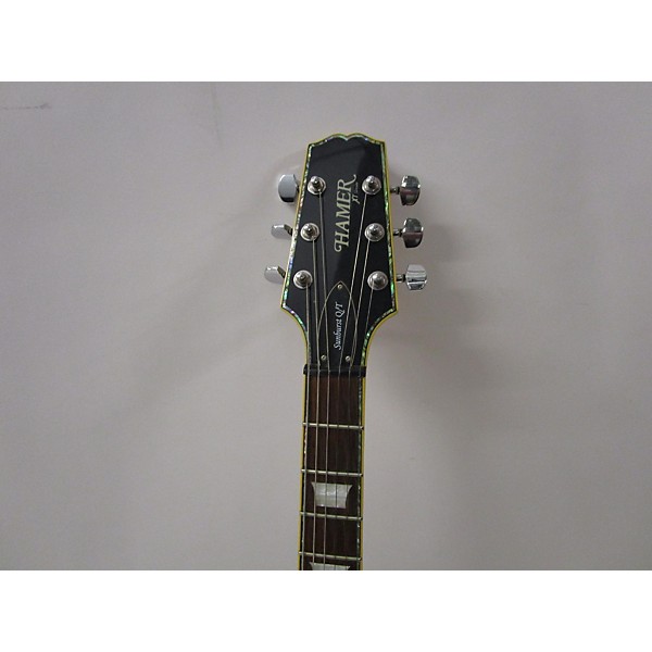 Used Hamer XT Series Sunburst Q/T Solid Body Electric Guitar