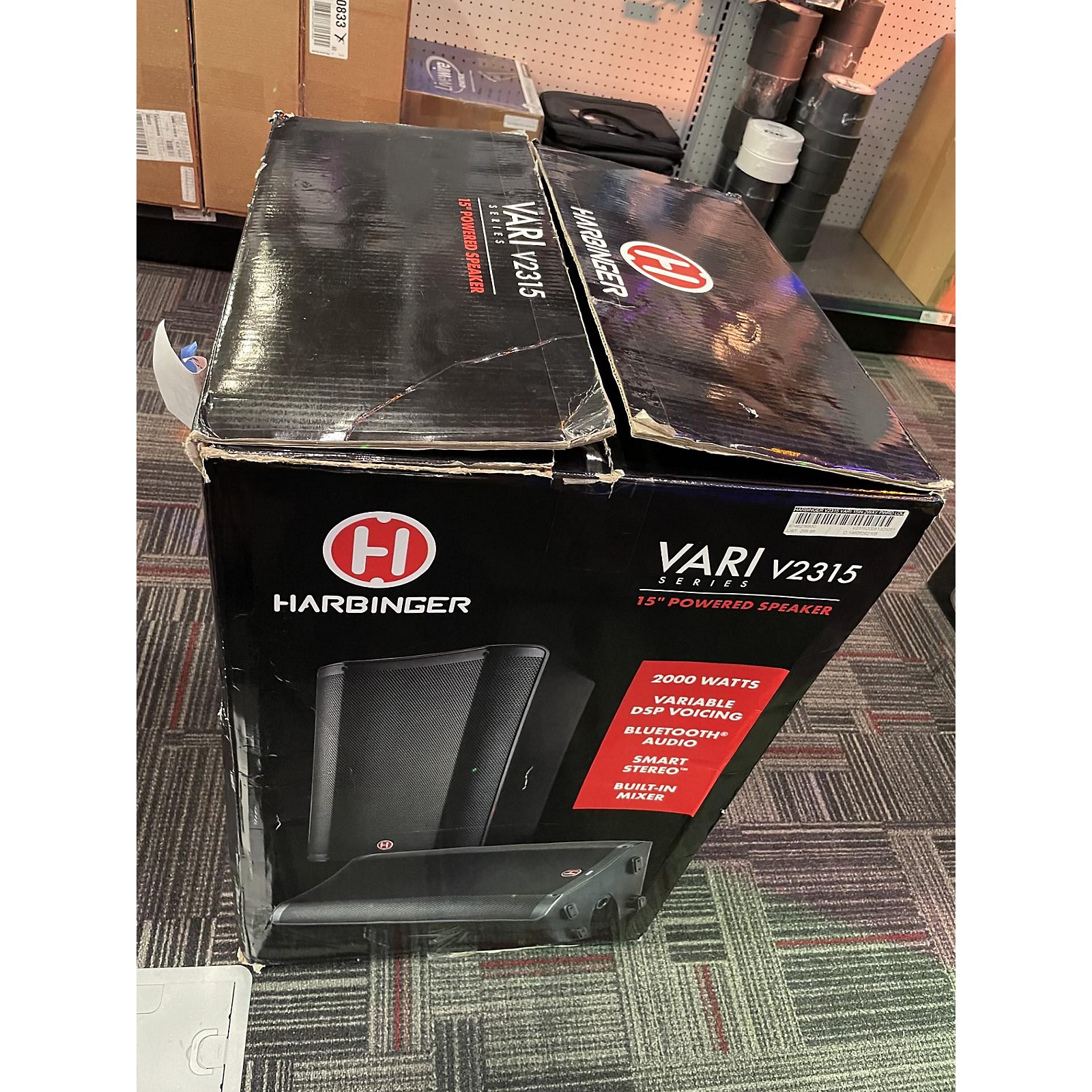 Used Harbinger VARI V2315 Powered Speaker Guitar Center