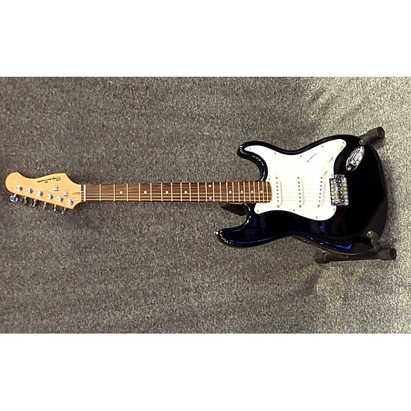 Used Spectrum Strat Style Solid Body Electric Guitar Black