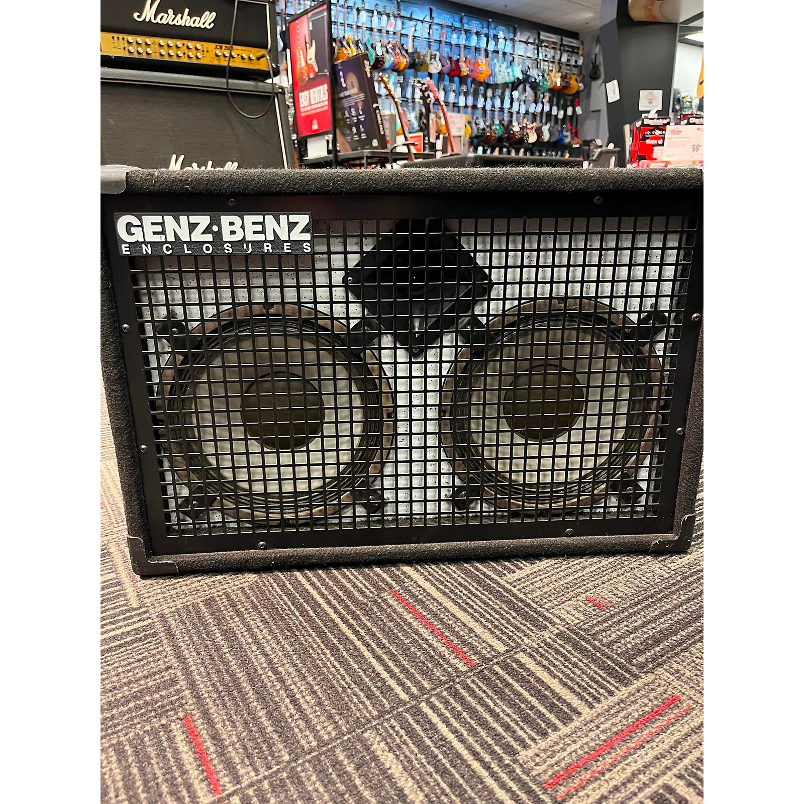 Used Genz Benz Enclosures 2x10 Bass Cabinet Guitar Center