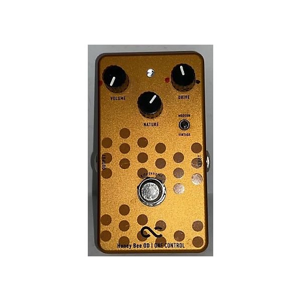 Used One Control HONEY BEE OD Effect Pedal