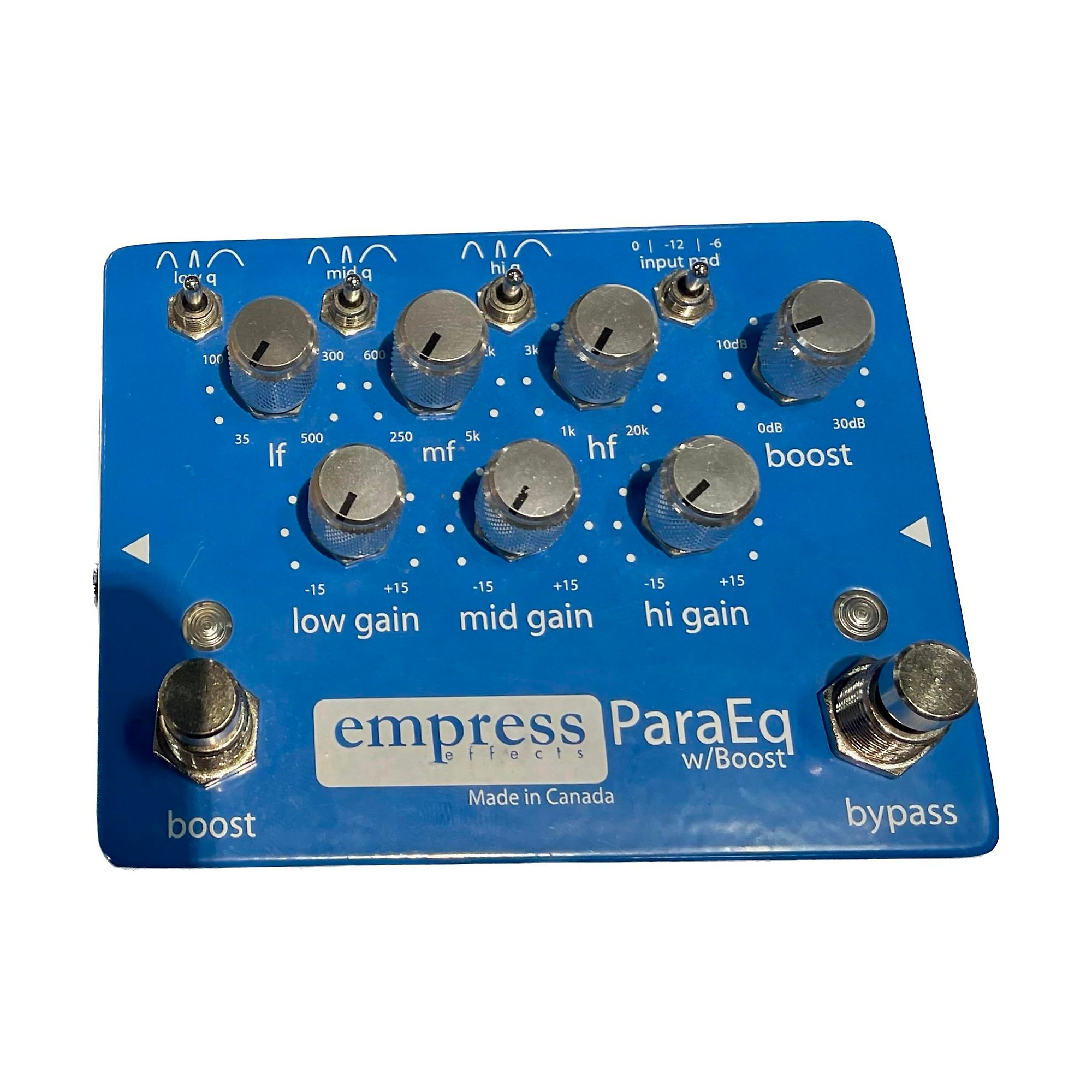 Used Empress Effects ParaEq With Boost EQ Pedal | Guitar Center