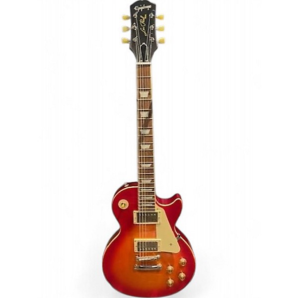 Used Epiphone 1959 60th Anniversary Limited Edition Les Paul Standard Cherry Sunburst Solid Body Electric Guitar