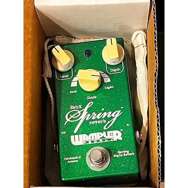 Used Wampler Faux Spring Reverb Effect Pedal | Guitar Center