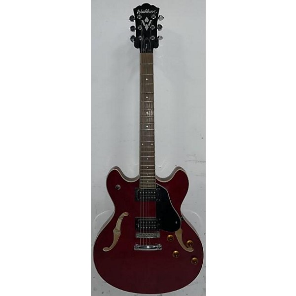 Used Washburn HB30 Hollow Body Electric Guitar Red Guitar Center
