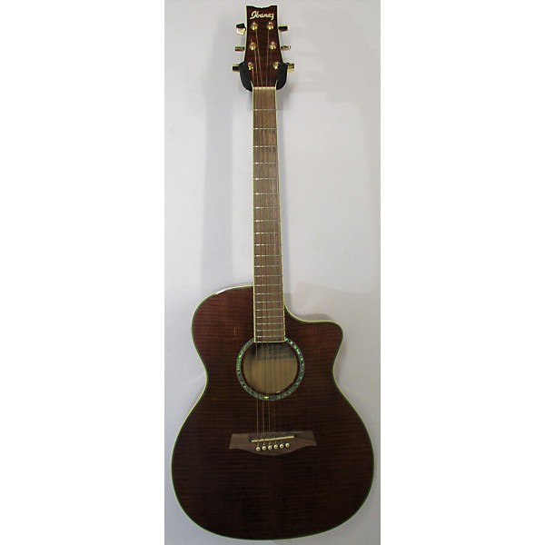 Used Ibanez A200E Acoustic Electric Guitar Natural Guitar Center