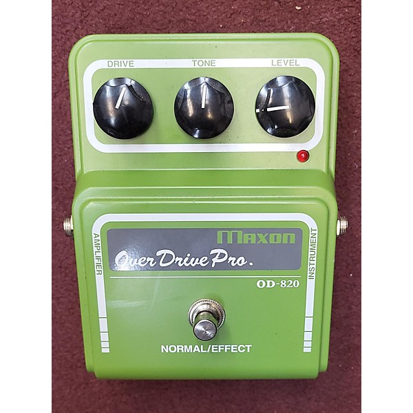 Used Maxon OD-820 OVERDRIVE PRO Effect Pedal | Guitar Center
