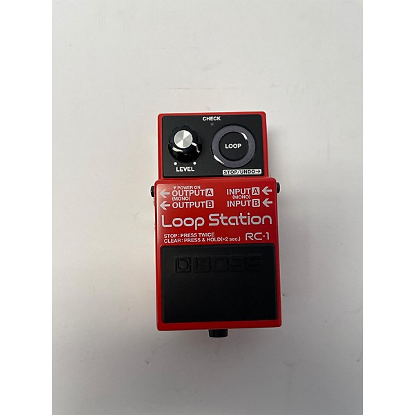 Used BOSS RC1 Loop Station Pedal Guitar Center