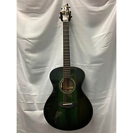 Used Breedlove Used 2022 Breedlove Oregon Concert Emerald Trans Green Acoustic Electric Guitar