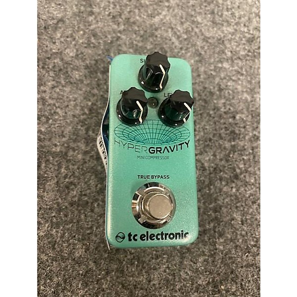 Used TC Electronic HyperGravity Compressor Mini Effect Pedal