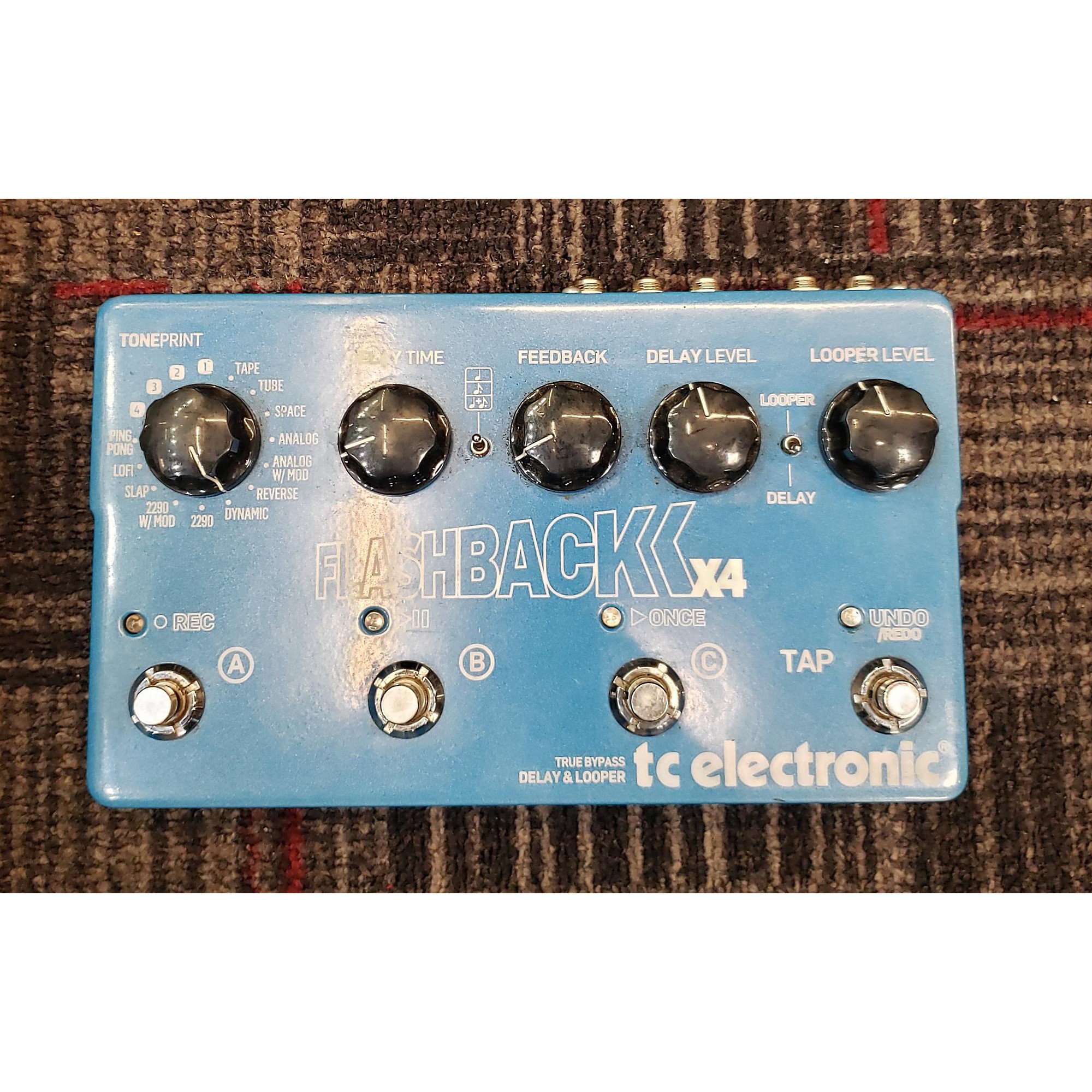 Used TC Electronic Flashback X4 Delay And Looper Effect Pedal