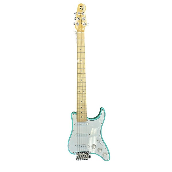 Used Traveler Guitar TRAVELCASTER Electric Guitar Seafoam Green